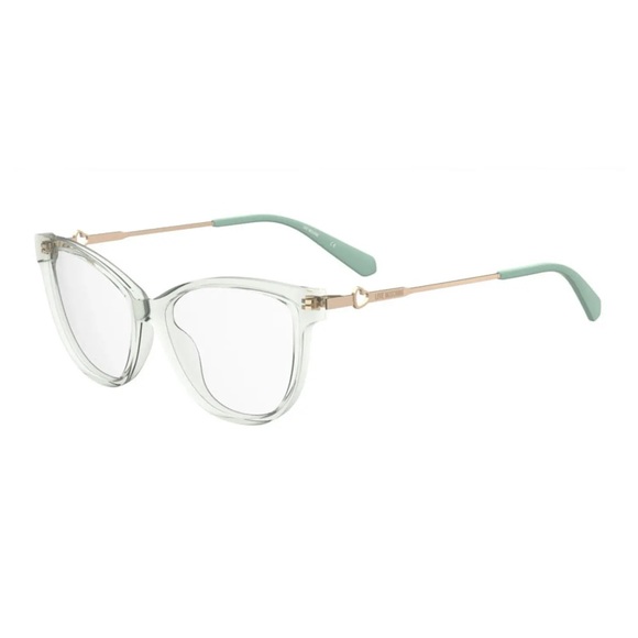 New Moschino Love Eyeglasses MOL619/TN 01ED 00 Transparent Green 53mm